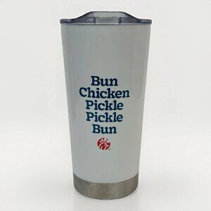 🐔🥪 NEW Chick-fil-A 20oz Stainless Steel Tumbler w/ Lid – Famous Chicken Sandwi